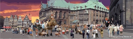 Tierische Hochzeit in Bremen 1+2