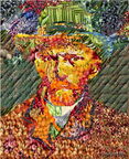 Portrait mit Hut