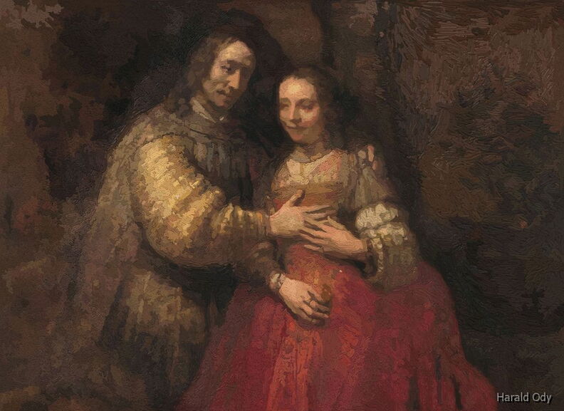 Rembrandt die Judenbraut Jpg