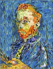Van Gogh m Farbpalette