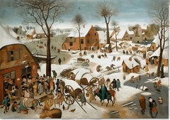 Pieter Bruegel Volkszählung